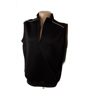 Tommy Armour Golf Vest Dri-logic quarter zip size Large